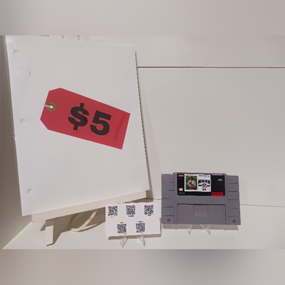SNES 94' Madden EA Sports Video Game